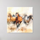 Pesquisar por cavalo selvagem impressão de canvas Mustang