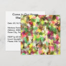 Pesquisar por paint splatter convites Abstrato