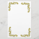 Pesquisar por flourish papel de carta Ouro