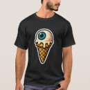 Pesquisar por sorvete do monstro camisetas Assustador