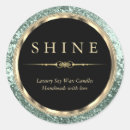 Pesquisar por verde metálico adesivos Elegante