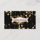 Pesquisar por estrelas brilhantes cartao de visita Moderno