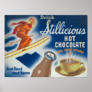 Pesquisar por chocolate quente pôsteres Vintage