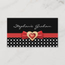 Pesquisar por bolinhas vermelhas e brancas cartao de visita Pontos