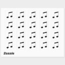 Pesquisar por símbolos para a música adesivos Minimalista