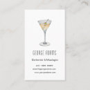 Pesquisar por bartenders cartao de visita Bartending