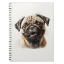 Pesquisar por pug cadernos de notas Cachorros bonitos