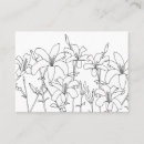 Pesquisar por desenho floral cartao de visita Esboço