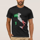 Pesquisar por mapa de italia camisetas Emblema