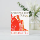 Pesquisar por cansada cartoes postais Qualquer pessoa