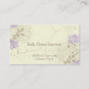 Pesquisar por design floral cartao de visita Roxo