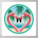 Pesquisar por amor flamingo pôsteres Praia