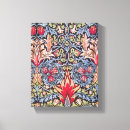 Pesquisar por papel parede floral de impressão de canvas William morris