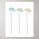 Pesquisar por flor azul pôsteres Simples