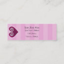 Pesquisar por corações doces cartao de visita Rosa