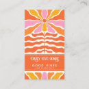 Pesquisar por hippie cartao de visita Retro