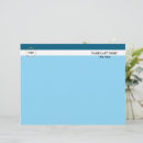 Pesquisar por azul e branco papel timbrado Moderno