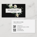 Pesquisar por design floral cartao de visita Moderno