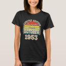 Pesquisar por nascer 1953 camisetas Incrível