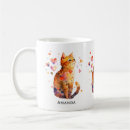 Pesquisar por gatos canecas Aquarela