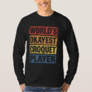Pesquisar por croquete camisetas Jogador