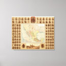 Pesquisar por cercado impressão de canvas Mapa