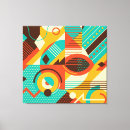 Pesquisar por círculo retro impressão de canvas Retrô