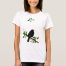 Pesquisar por pássaro preto camisetas Natureza
