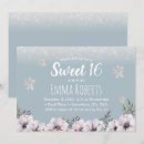 Pesquisar por flocos de neve azuis convites Azul