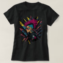 Pesquisar por punk rock girl camisetas For her