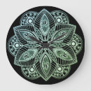 Pesquisar por arte da mandala relogios de parede Tribal