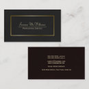 Pesquisar por preto carvão padrao de cartao de visita For her