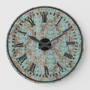 Pesquisar por teste padrão floral relogios de parede Damasco