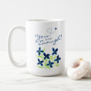 Pesquisar por flores pintadas canecas Flores de aquarela