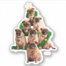 Pesquisar por natal pug adesivos Feriado