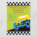 Pesquisar por monster truck meninos aniversário convites Caminhão