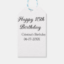 Pesquisar por aniversário feliz etiquetas de presente Minimalista