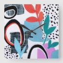 Pesquisar por abstrato preto e branco relogios de parede Padrões