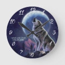 Pesquisar por lobo relogios de parede Tempo