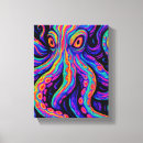Pesquisar por kraken impressão de canvas Polvo