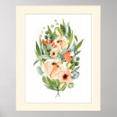 Pesquisar por flores elegantes pôsteres Buquê