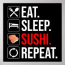 Pesquisar por sushi pôsteres Comida japonesa