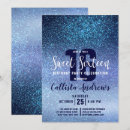 Pesquisar por blue sweet 16 convites Brilho