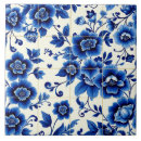 Pesquisar por flores azuis azulejos Decorativo