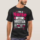 Pesquisar por enfermeira cristã camisetas Legal