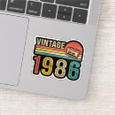 Pesquisar por música anos 80 adesivos Vintage
