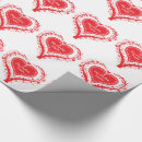 Pesquisar por borboleta vermelha papel de presente Coração