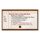 Pesquisar por bibliotecas cartao de visita Autor