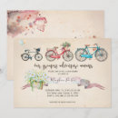 Pesquisar por bicicleta vintage convites Aquarela