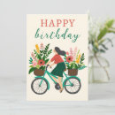 Pesquisar por bicicleta com flores cartoes Moderno